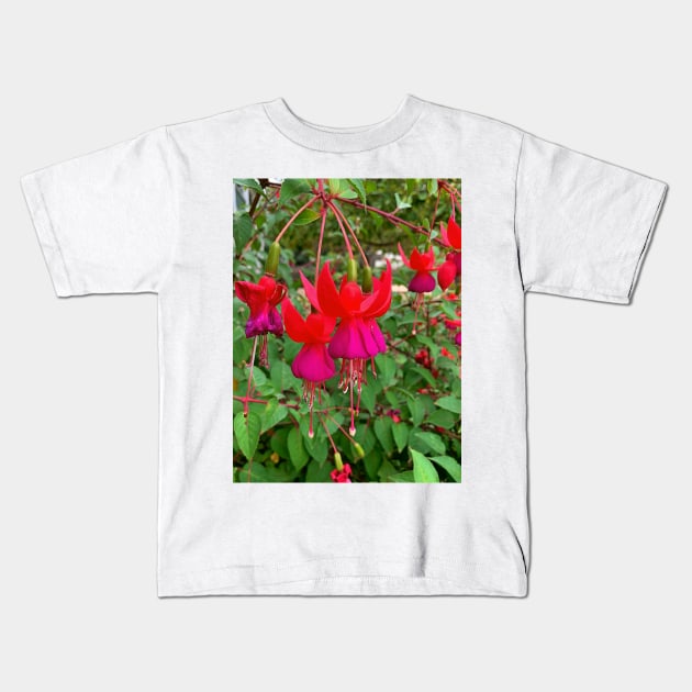 Monterey Floral Study 8 Kids T-Shirt by bobmeyers